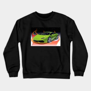 Very Cool Bookfair Car Poster Tapestry With FLAMES 2000's Nostalgia Crewneck Sweatshirt